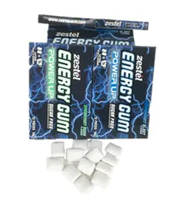 Power Energy Chewing Gum | Sugar Free | HALAL | KOSHER Functional Chewing Gum