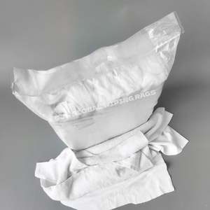 Trapos de Limpieza Industriales de Algodón Blanco de Alta Calidad, Trapos de Limpieza Industriales, Trapos Blancos Reciclados para Limpieza - Product Image 1