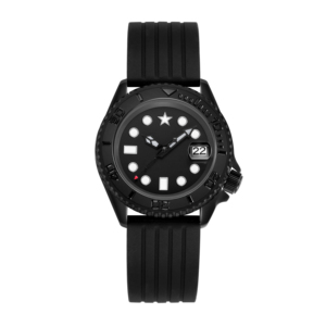Montre mécanique automatique pour hommes, avec mouvement NH35, cristal saphir, résistance 100M, cadran lumineux, bracelet de sport en Silicone - Product Image 1
