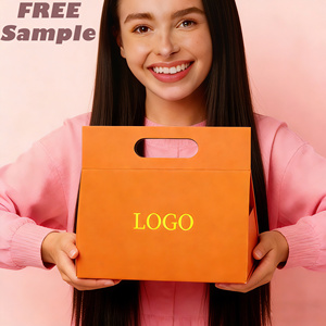 Custom Branded Packaging <b>Magnetic</b> Folding <b>Box</b> Elegant Cardboard Gift <b>Box</b> with Handle - Product Image 1