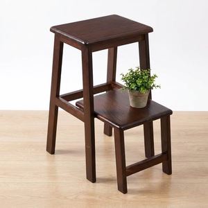 Chaise en bois massif multifonctionnelle, table d'appoint et échelle <span class=keywords><strong>3</strong></span> en <span class=keywords><strong>1</strong></span>, meubles pour la maison - Product Image 4