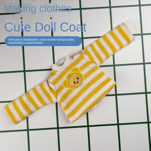 Полосатый топ с длинным рукавом Zsiga <span class=keywords><strong>Doll</strong></span> Coat Action Gazi Sister (не для подростков) - Product Image 1