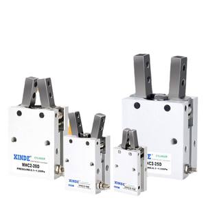 Cylindre pneumatique à doigt de type SMC, à point d'appui et en forme de huit, MHC2-10D-16D 20D 25D 32D, pinces pour bras robotique - Product Image 1