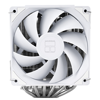 Refroidisseur de processeur Thermalright PA120 DIGITAL WHITE, hauteur 162 mm, double tour, 6 caloducs, écran LCD, AMD INTEL