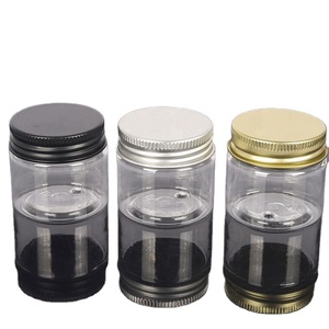 Tarro de plástico PET transparente de boca ancha de 3oz, 4oz, 5oz, 6oz, 8oz, 10oz, 12oz, 16oz, 32oz, apto para alimentos, para cosméticos - Product Image 3