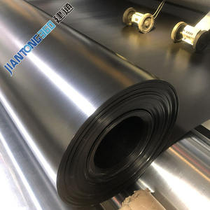 Vendita a caldo ad alta resistenza LLDPE LDPE HDPE Design moderno anti-uv superficie liscia geomembrana stagno fodera diga - Product Image 5