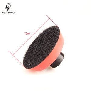 Auto Detaillering Accessoires 1-<span class=keywords><strong>3</strong></span> Inch Flexibele Roterende Rugplaat Polijsten Haak Lus Schurende Oem Aangepast Voor Carrosserieën - Product Image 2