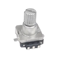 Encodeur rotatif EC11-MM avec bouton-poussoir – Montage par soudure, options d'axe 10/12/15 mm, 20 impulsions/positions, potentiomètre numérique audio