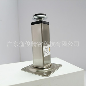 <b>Sofa</b> <b>Leg</b> Carbon Steel Adjustable Height Silver Industrial Design Heavy Duty Furniture Support - Product Image 1