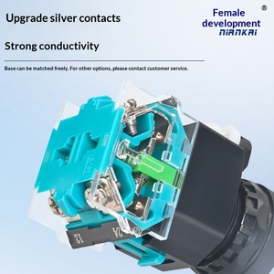 ปุ่มควบคุมแบบหมุน LA38-11/2 20/3 พร้อมปุ่มปรับสอง/สามเกียร์  แบบเปิด/ปิด - Product Image 3