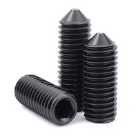 DIN913 M2 M3 M4 M5 M6 M8 Vis sans tête Vis de réglage à six pans creux avec vis à tête hexagonale à pointe plate Grade 10.9 12