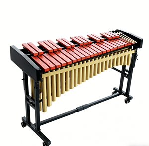 Marimba de Madera de 37 Teclas con Soporte, <span class=keywords><strong>Xilófono</strong></span> Resistente para Bandas Escolares, Orquestas y Actuaciones en Vivo - Product Image 1