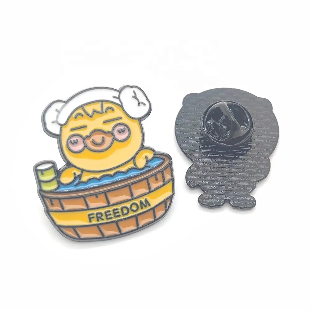 15 years manufacturer new design anime duck astronaut pins custom enamel cute Koala fun lapel pin