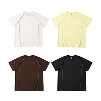 QUICKSHOW Ten Cel T-shirts en modal unisexe, mode décontractée, vêtements de sport, respirants, doux, de qualité supérieure, sous-vêtements techniques