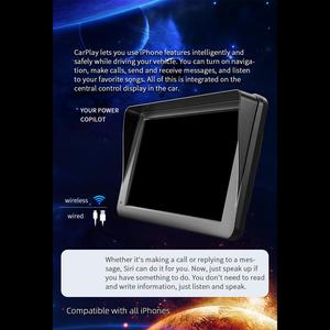 Android 7 Car Stereo con CarPlay 7 pollici Auto lettore MP5 FM USB AUX TF Modulare funzione di aiuto di retromarcia 9 pollici - Product Image 4