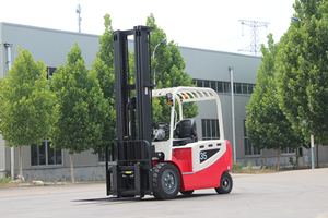 מלגזה חשמלית רב תכליתית חדשה 3.5 טון, עוצמתית לכל סוגי השטח, עם סוללה חזקה ועמידה למכירה - Product Image 2