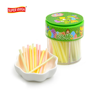 Tùy Chỉnh Bán Buôn Hương Vị Sữa Ống Hút Kẹo CC Stick Kẹo Bột Chua - Product Image 1