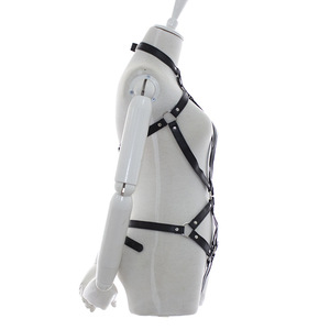 Poupées en cuir fétichistes, lingerie érotique, cage de bondage gothique, soutien-gorge, harnais, jarretière, bretelles, allure exotique pour le <span class=keywords><strong>sexe</strong></span> BDSM - Product Image 6