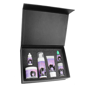 Argabarro-kit de control de borde de etiqueta privada, sin residuos para trenzado y estilo de pelo africano americano - Product Image 1