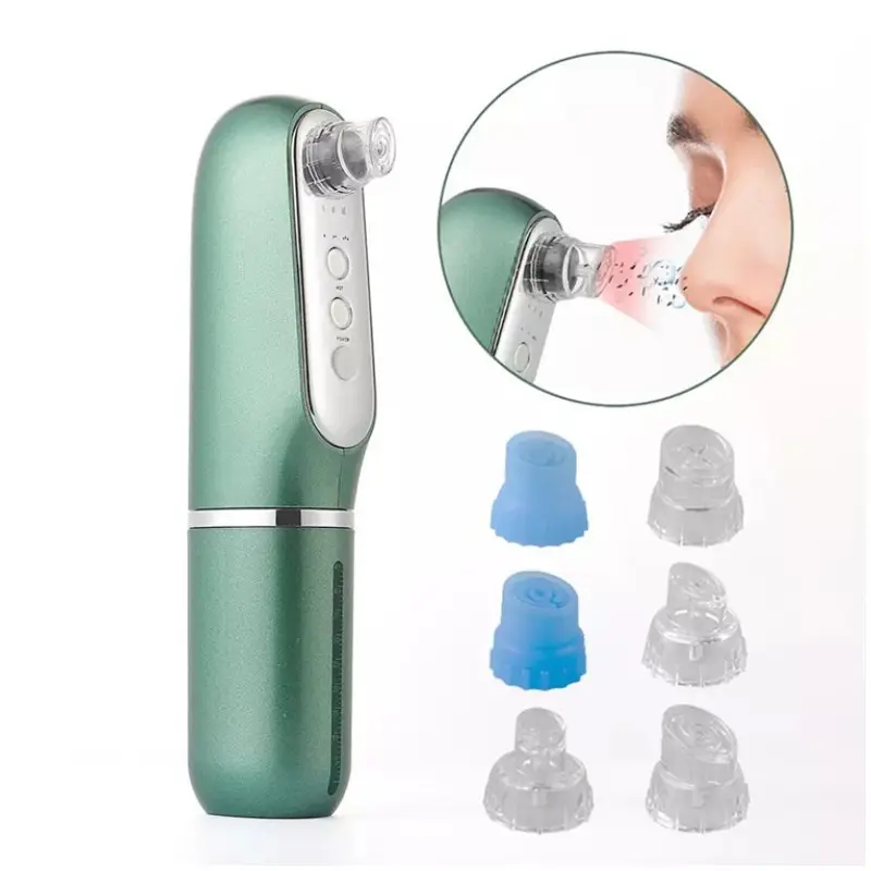 Small bubble blackhead remover electric pore injection oxygen cleaning acne pore cleaner electric blackhead suction instrument