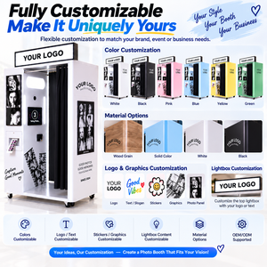 Máquina expendedora de fotos instantáneas con pantalla táctil para autoservicio, estilo coreano <span class=keywords><strong>Purikura</strong></span>, para negocios. - Product Image 4