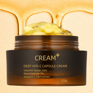 Crema in Capsule Dorate Deep Vita C 55g con Vitamina C Liposomiale e Niacinamide, Schiarente e Anti-Età per Macchie Scure, Skincare Coreana - Product Image 3