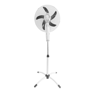 Ventilador de Pedestal de 16 Pulgadas con 5 <span class=keywords><strong>Aspas</strong></span>, 45W, Voltaje Universal 110-240V, Ventilador de Pie para Hogar y Oficina - Product Image 5