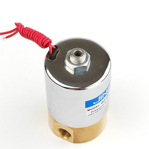 Vanne solénoïde JINEN Q23XD-2L 24V DC AC, deux positions, trois voies, avec évacuation pour air, eau, huile - Product Image 3