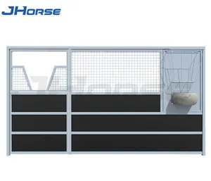 Cavalo portátil 2.2x3.6m portátil estável para cavalos usados novos desenhos de barril