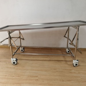 Manufacturer supplies stainless steel autopsy <b>tables</b>, autopsy stations, and sampling <b>tables</b> for autopsy rooms; height - Product Image 3
