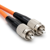 Cordon de raccordement fibre optique multimode FC-FC UPC 2,0 mm 1m/2m/3m/5m/10m pour FTTH/FTTB/FTTX et réseau sans fil avec garantie d'un an