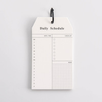 Myway 2026 Bloc-notes adhésifs personnalisés sans colle pour liste de tâches et planning quotidien, design simple, vente en gros