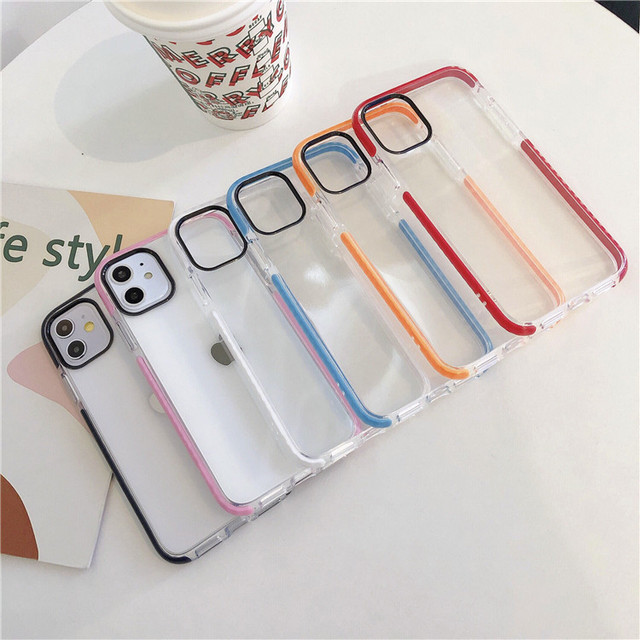 2026 Trend Fashion Custom Logo Clear Printing TPU+PC Shockproof & Waterproof Junk Phone Case for All Models