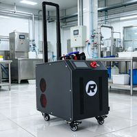 Mesin Pembersih Laser Pulsa Genggam Portabel Kecil dengan Harga Terjangkau untuk Menghilangkan Noda Cat Minyak Kayu dan Karat 300w 500w