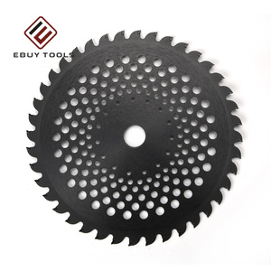 Lame de scie <span class=keywords><strong>circulaire</strong></span> à pointe de <span class=keywords><strong>carbure</strong></span> de tungstène haute performance lame de coupe d'herbe TCT, lame de coupe de douille - Product Image 5