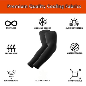 Manchon de compression respirant personnalisé avec logo pour bras, protection solaire sportive pour la pêche et le cyclisme, pour femmes et hommes - Product Image 3