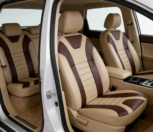 Fundas de Asiento de Coche de Cuero NAPA Personalizadas para A7 K5, Juego Completo, Duraderas, Cómodas, para Todas las Estaciones, Accesorios de <span class=keywords><strong>Interior</strong></span> de Coche de Lujo - Product Image 3