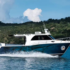 Catamarán de Vela de 10 m, Yate de Pesca de Aluminio de Lujo con Ancho de 3,5 m - Product Image 1