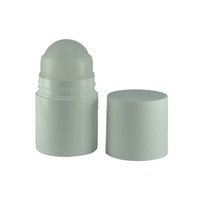 Flacon roll-on rond en PP de 50 ml pour huile essentielle cosmétique désodorisante et parfumée