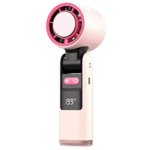 K801 High-Speed Handheld <b>USB</b> Cooling <b>Fan</b> With Digital Display 199 Speed Settings <b>Mini</b> Portable <b>Fan</b> - Product Image 2