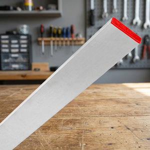 Righello Rettangolare in Alluminio per Lisciare il Malta 80x20 mm. Lunghezza 150 cm. - Product Image 2