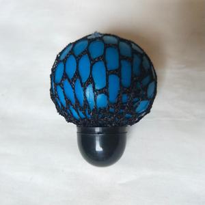 Jouet anti-stress en maille de 6.0cm unisexe, motif raisin en TPR souple, impression de logo personnalisé certifié CE, cadeaux promotionnels - Product Image 1