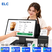 Afficheur numérique tactile WF2188T 21,5 pouces RK3568, 2+32 Go, Android 14, VESA75*75, kiosque de commande automatique pour restaurant