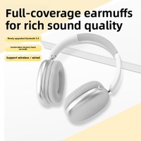 Nouveau Casque 2026 à Bouton Unique pour 5.4, Autonomie 8h, Audio Hi-Fi Basses Profondes, Annulation Active du Bruit, Privé