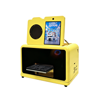 Imprimante UV Reeleyin Cool Badge pour les boutiques de cadeaux, impression personnalisée en couleur, scanner intelligent de code QR pour imprimer, machine d'impression A5