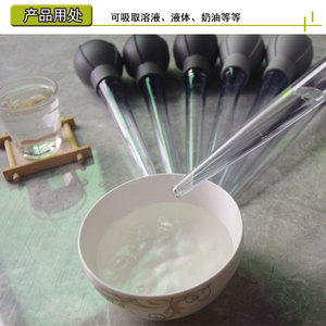 Graduated Pipette <b>Measuring</b> <b>Tool</b> 73g Dropper TPR Material Kitchen Use - Product Image 4