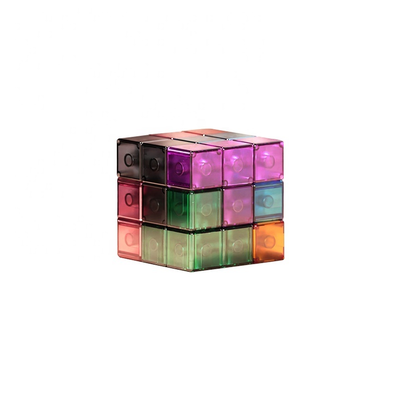 Magnetism Puzzle Cubes Educational Toys Brain