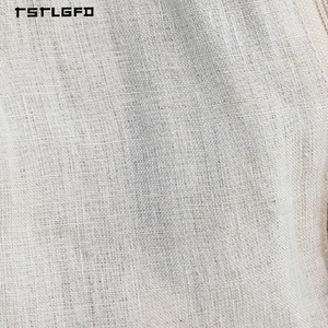 Pantalones Cortos de Lino y Algodón para Hombre, con Cordón Ajustable, Cintura Elástica, Estilo Casual, Estilo Old Money, para Verano, Playa o Resort - Product Image 5