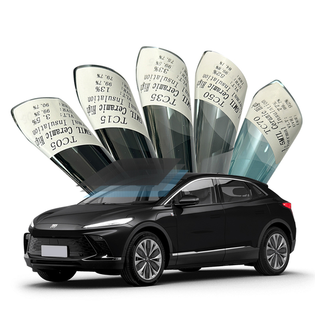 Solar Safety Film for Car Windows Nano Ceramic Windshield Tinting with Explosion-Proof Feature Easy Application