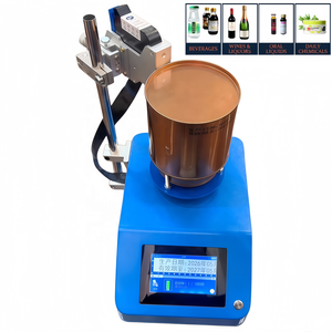 Nueva Impresora de Inyección de Tinta Rotativa Multi-idioma con Pantalla Táctil para Envases Redondos de Plástico y Vidrio, Códigos de Barras, Fechas de <span class=keywords><strong>Caducidad</strong></span>, Logotipos y Códigos <span class=keywords><strong>QR</strong></span> - Product Image 1